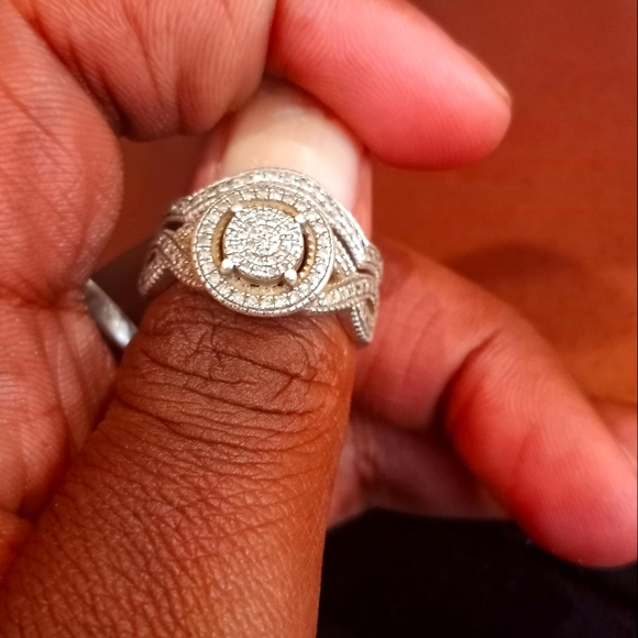 2 piece 10k Engagement Ring - Picture 3 of 6